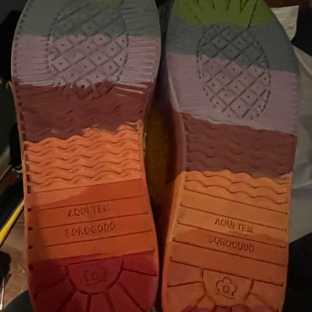 Farm Rio Sunset Crochet Platform Sneakers - Picture 6 of 6